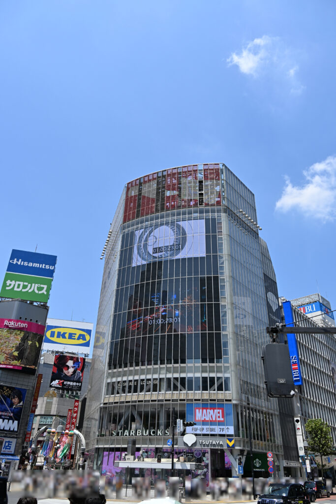 SHIBUYA TSUTAYA外観